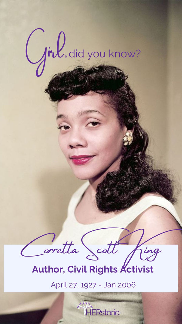 Put some respect on HER name! - Mrs. Coretta Scott King